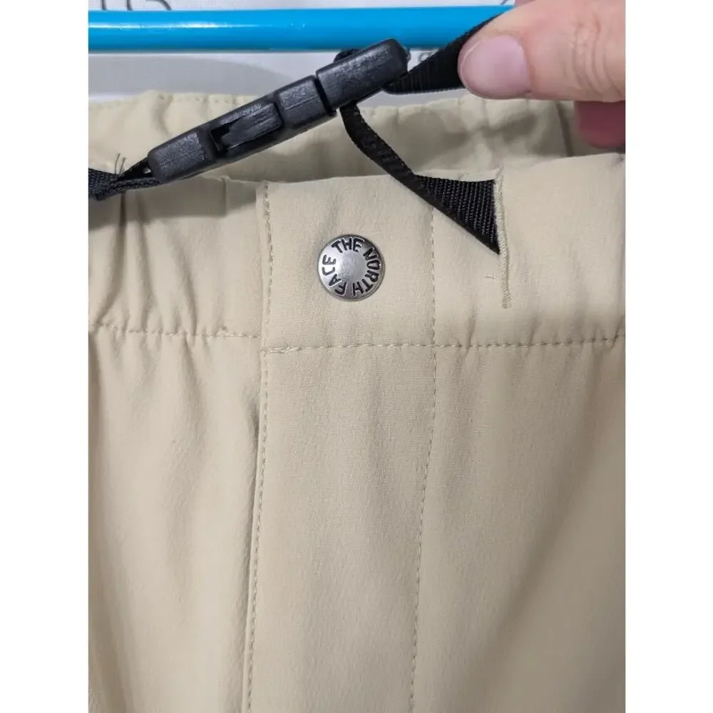 The North Face Tech Easy Pants Mens XL Belted Khaki Hiking Gorpcore Outdoors